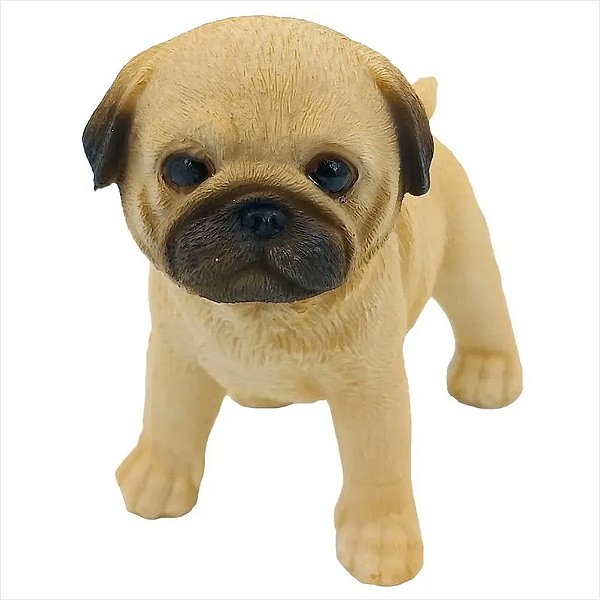 Cachorro Decorativo 10x8,5cm em Resina