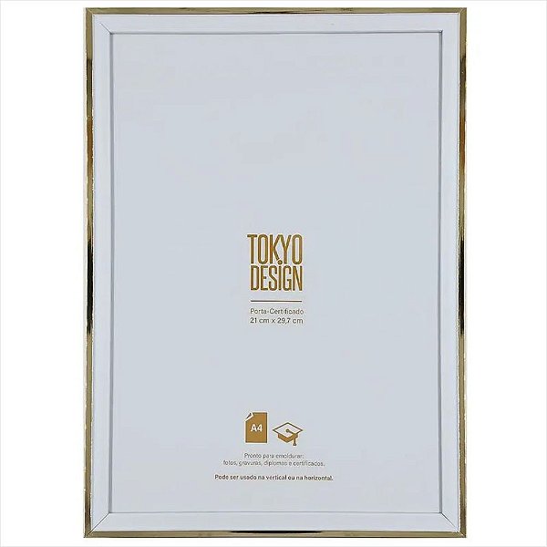 Porta Certificado Maturín A4 em MDF Tokyo Design