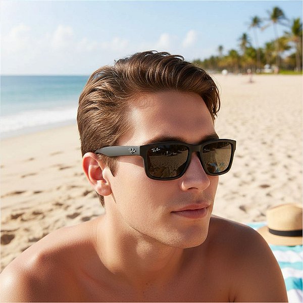 Óculos de Sol Ray Ban RB4438L 66687 58 19 140 3N