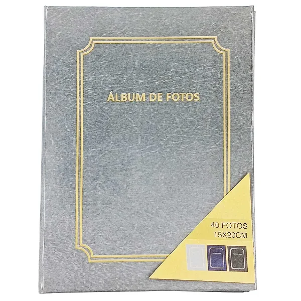 ALBUM PARA 40 FOTOS 15X20CM