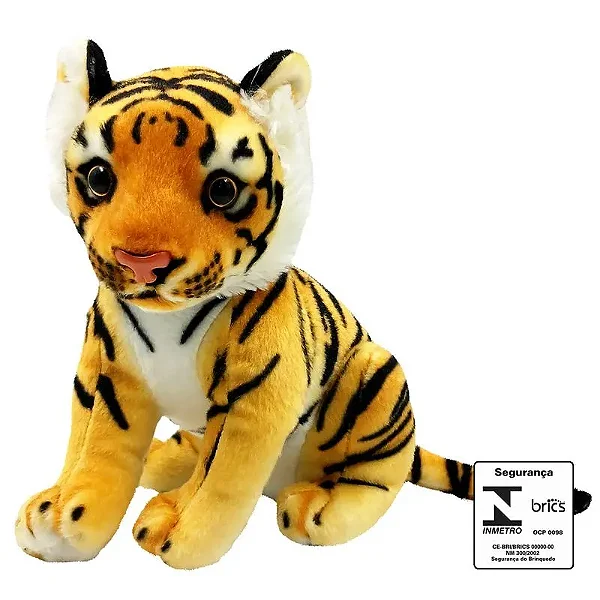 Animais de Pelúcia 27cm em Poliéster Fizzy