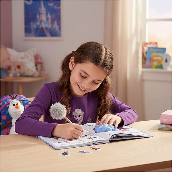 LIVRO DAS EMOCOES FROZEN