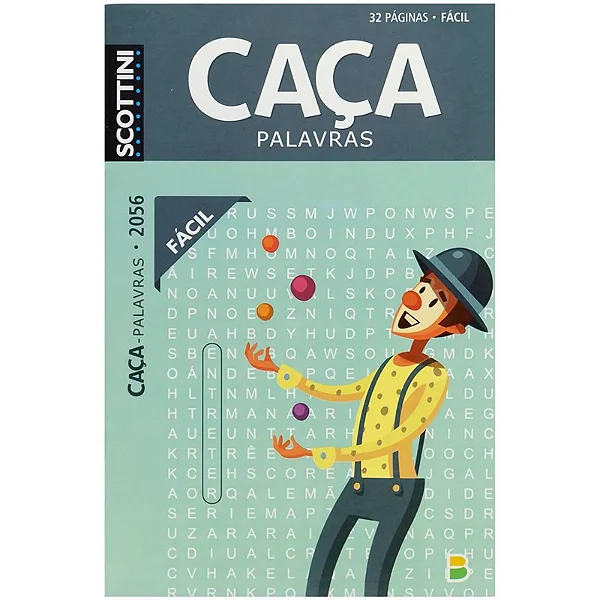 CAÇA PALAVRAS SCOTTINI N2056 32P FACIL