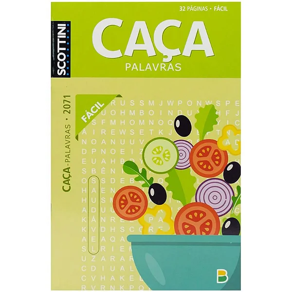 PALAVRAS CRUZADA SCOTTINI  N2071 32P FACIL