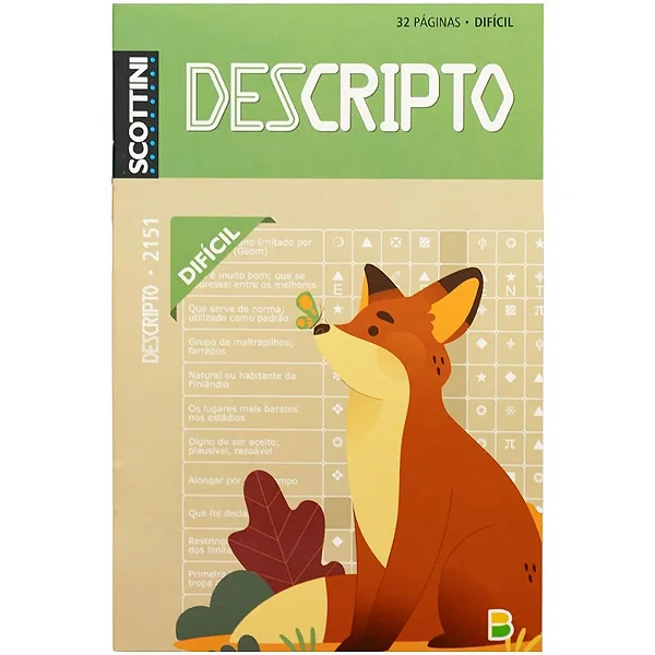 SCOTTINI DESCRIPTO N2151 32P DIFICIL