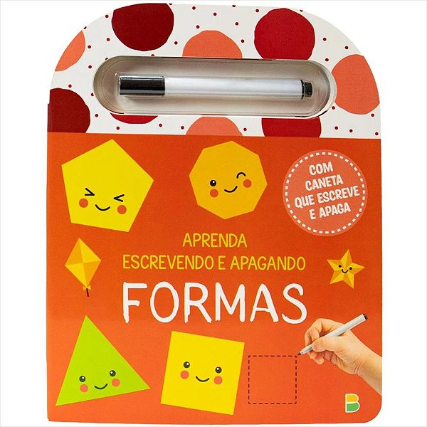 LIVRO APRENDA ESCREVENDO E APAGANDO FORMAS