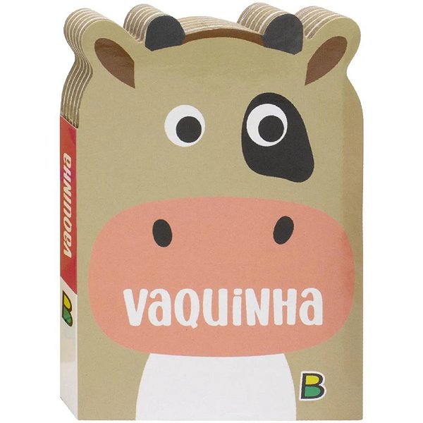 LIVRO MEUS AMIGUINHOS VAQUINHA UM LIVRINHO RECORTADO
