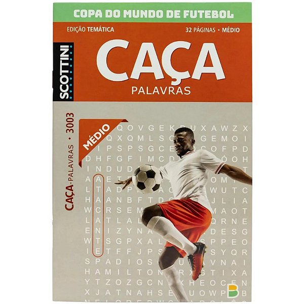 CAÇA PALAVRAS SCOTTINI  COPA DO MUNDO N3003 32P(M)