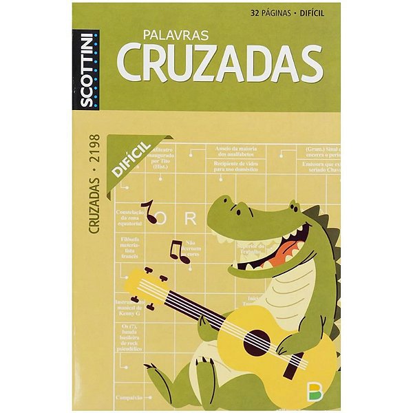 PALAVRAS CRUZADAS SCOTTINI  N2198 32P(D)