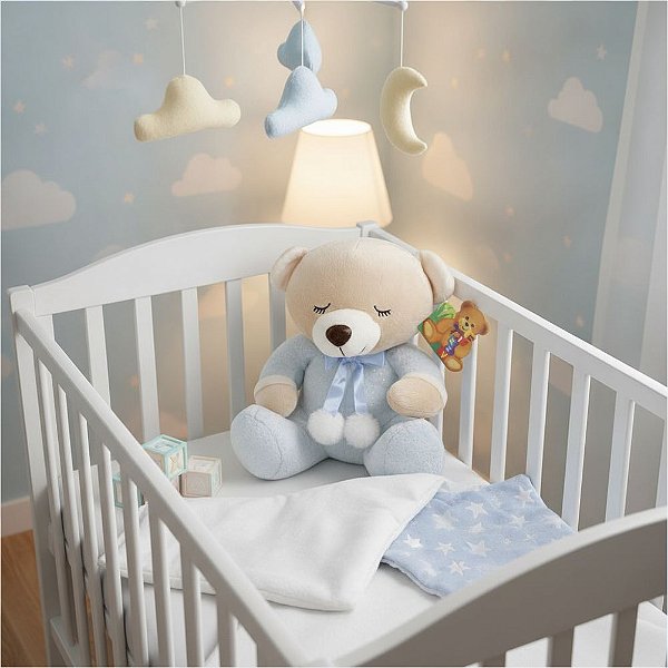 Urso de Pelúcia 22cm em Poliéster Fizzy