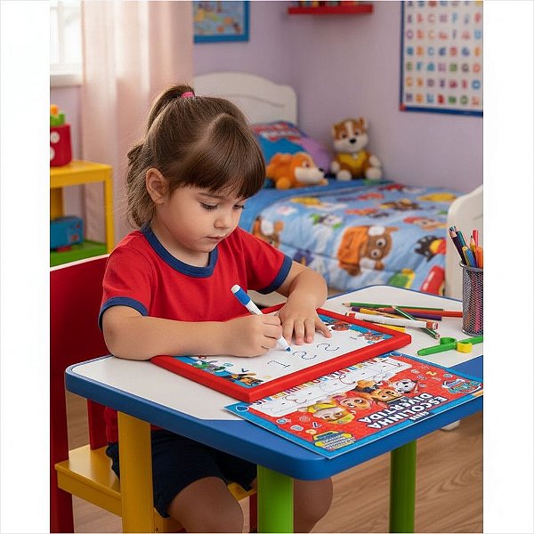LIVRO ESCOLINHA DIVERTIDA PATRULHA CANINA