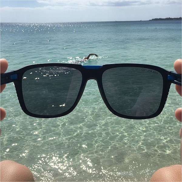OCULOS DE SOL  SPEEDO TR90  SPEEDER 23 A12 PRETO E AZUL