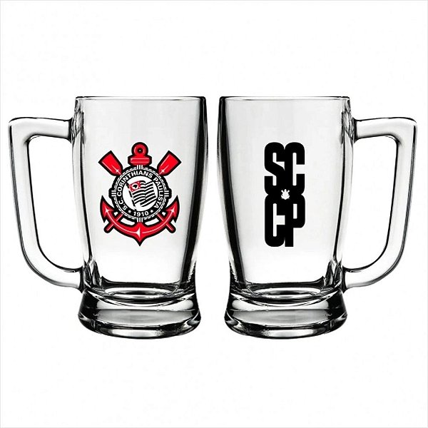 Caneca Cerveja Taberna Corinthians 340 ML Produto Oficial