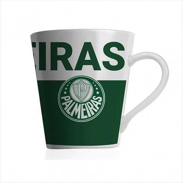 Caneca Porcelana  Palmeiras 290 ml  Oficial