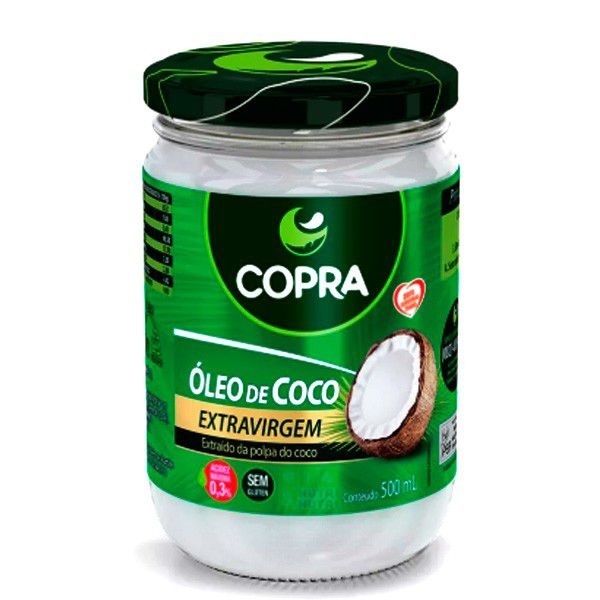 ÓLEO DE COCO EXTRA VIRGEM 500ML - COPRA