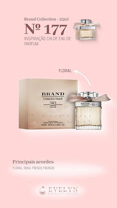 Brand Collection 177 - Inspirado no CHLOÉ - 25ml