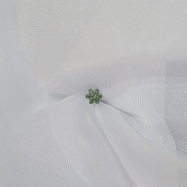 Flor Verde P - Titânio