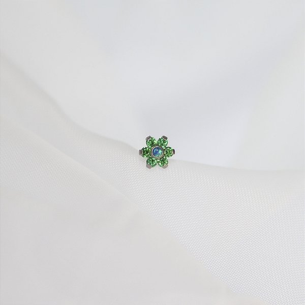 Flor Verde G - Titânio