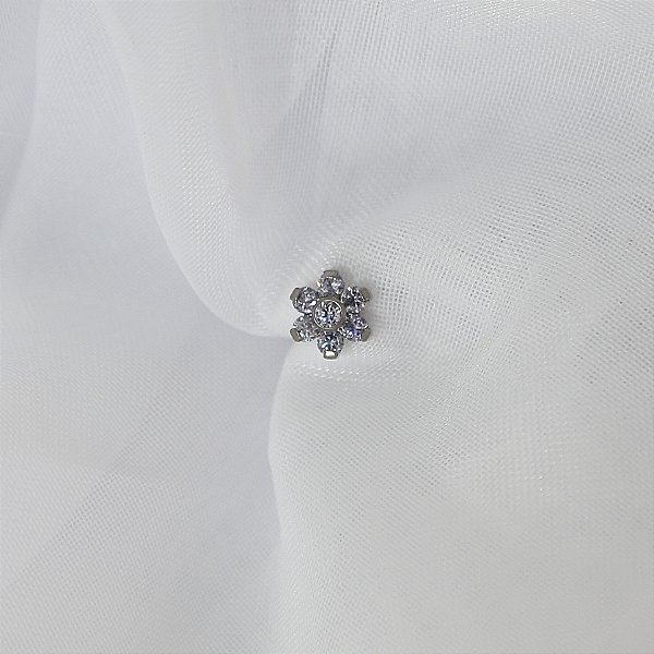 Flor Lilás  G - Titânio