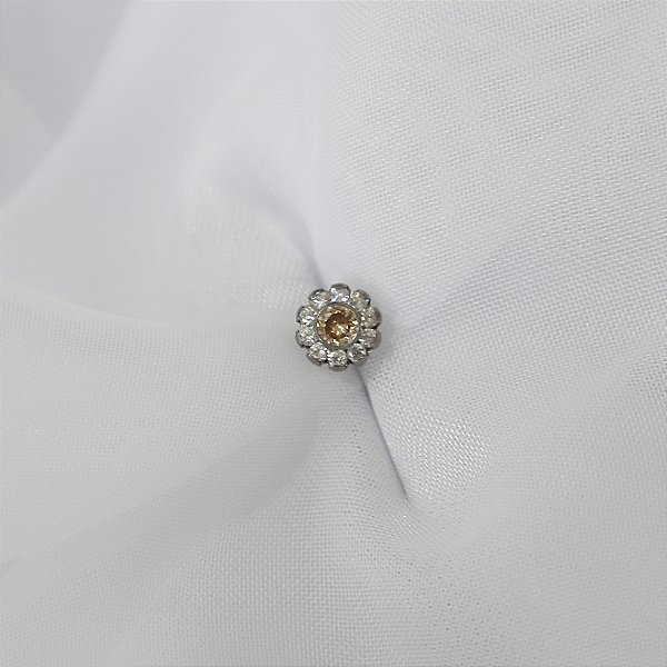 Flor Champanhe GG - Titânio