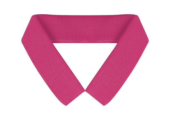 GOLA PÓLO POLIÉSTER - TAM: 40X9CM - C/10UND PINK