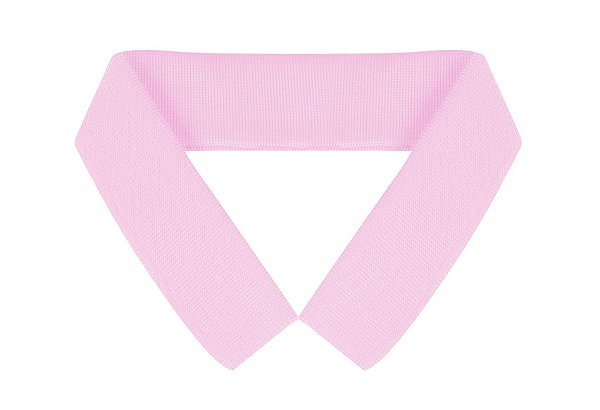 GOLA PÓLO POLIÉSTER - TAM: 40X9CM - C/10UND ROSA BEBÊ