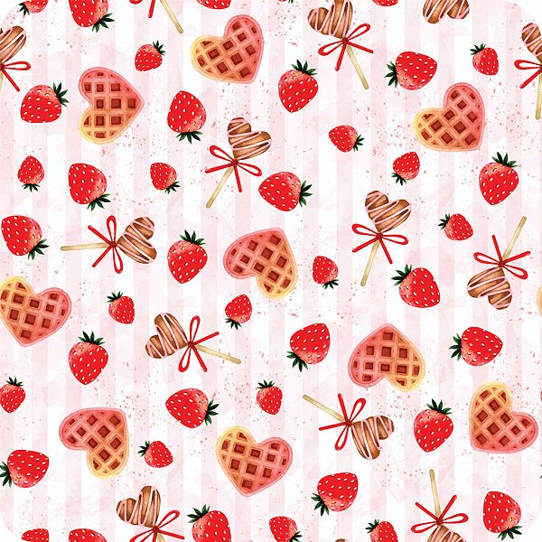 Tricoline Estampado 100% Algodão - 0,50 CM x 1,50 LARG