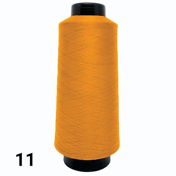 Fio para Costura Kron Overlock 300g - Amarelo Gema 11
