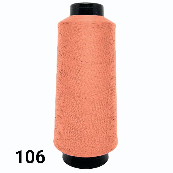 Fio para Costura Kron Overlock 300g - Salmão 106