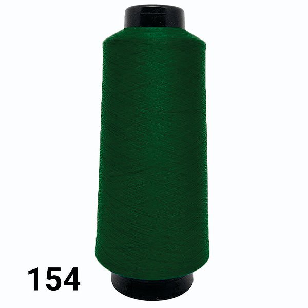 Fio para Costura Kron Overlock 300g - Verde Folha 154