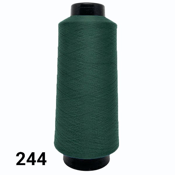 Fio para Costura Kron Overlock 300g - Cinza Azulado Escuro 244