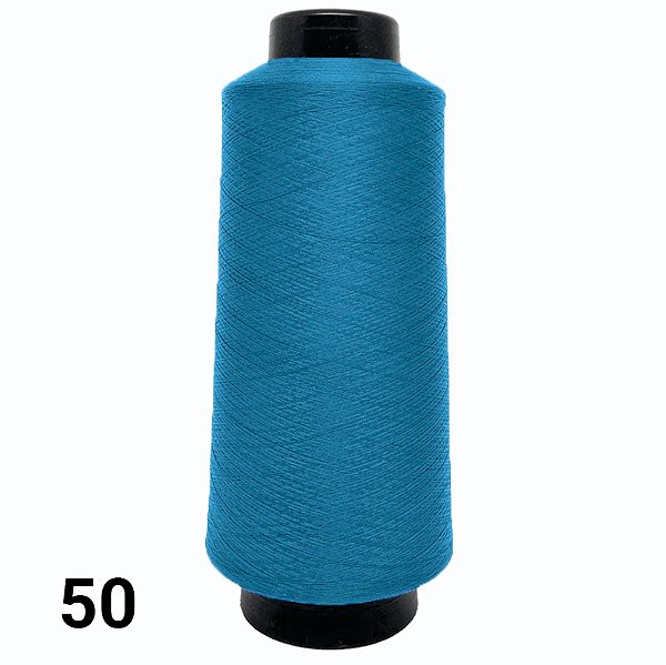Fio para Costura Kron Overlock 100g - Azul 50