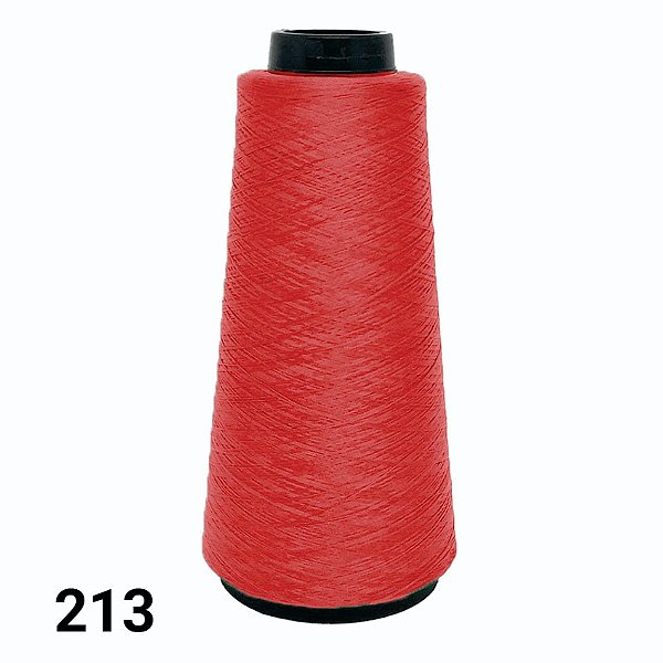 Fio para Costura Kron  Overlock  100g - Vermelho 213