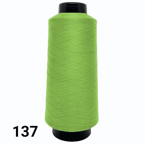 Fio para Costura Kron Overlock 100g -Verde Claro 137