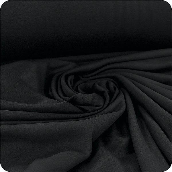 Malha PP Anti Pilling Evetex 1 METRO x 1,20 TUBULAR - Preto