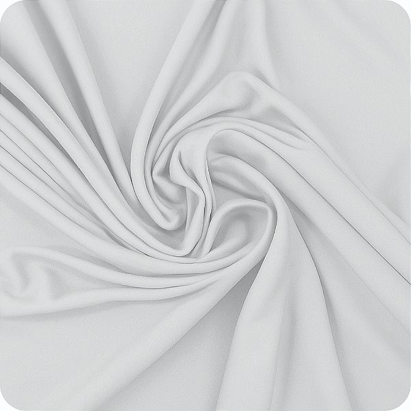 Malha Tubular PV Anti Pilling 1 METRO x 1,20 LARGURA - Branco