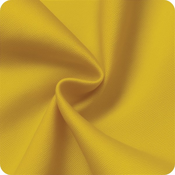 Tecido Brim Profissional Pesado 100% algodão 0,50 METRO x 1,70 LARGURA - Amarelo