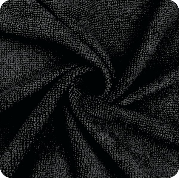Atoalhado Mágico Premium Preto - 0,50 METRO x 1,45 LARGURA