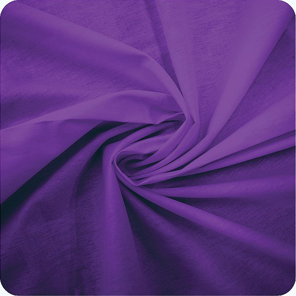 Tricoline Liso 0,5 METRO X 1,50 LARG - COR Roxo/000