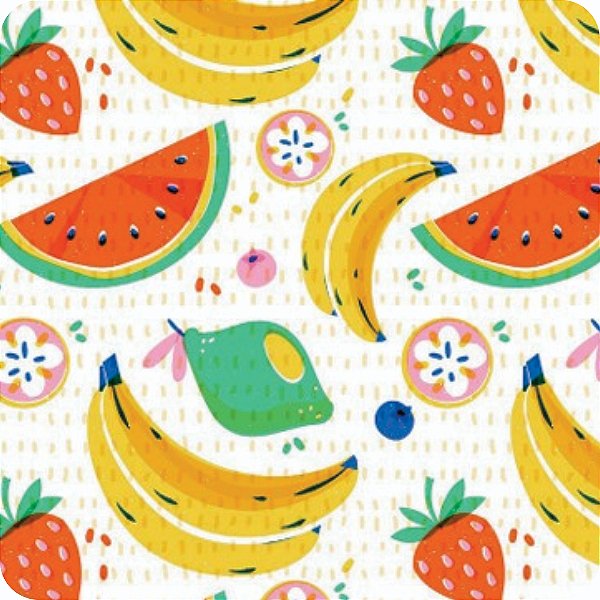 Tricoline Digital 100% algodão - 0,50 CM x 1,50 LARG