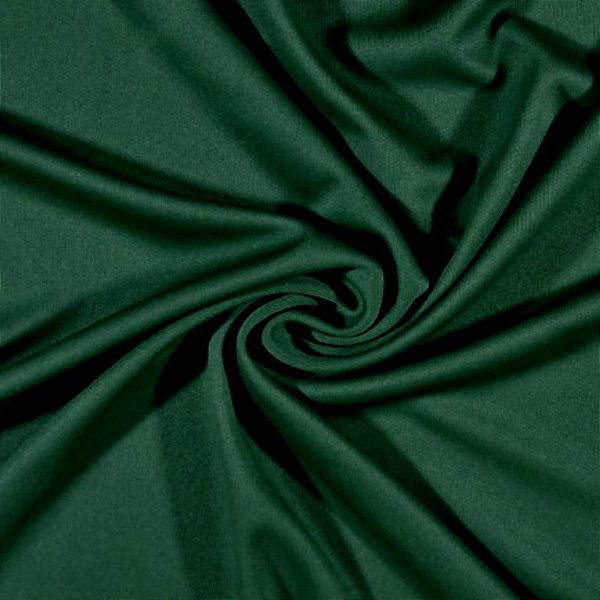 Tecido Helanca escolar poliéster - Verde musgo