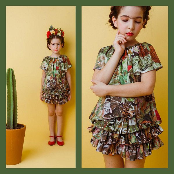 Conjunto Viva la vida - Coleção Frida Kahlo
