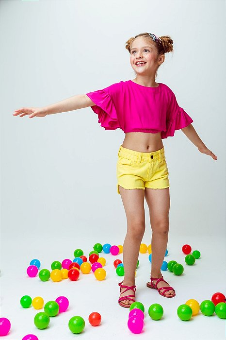 Cropped Maya - pink