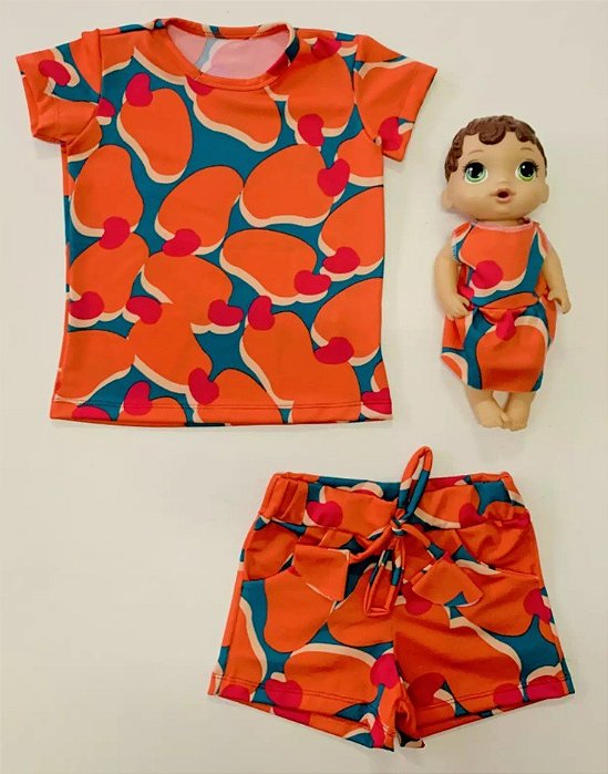 Conjunto Cajuzinho Menina & Boneca