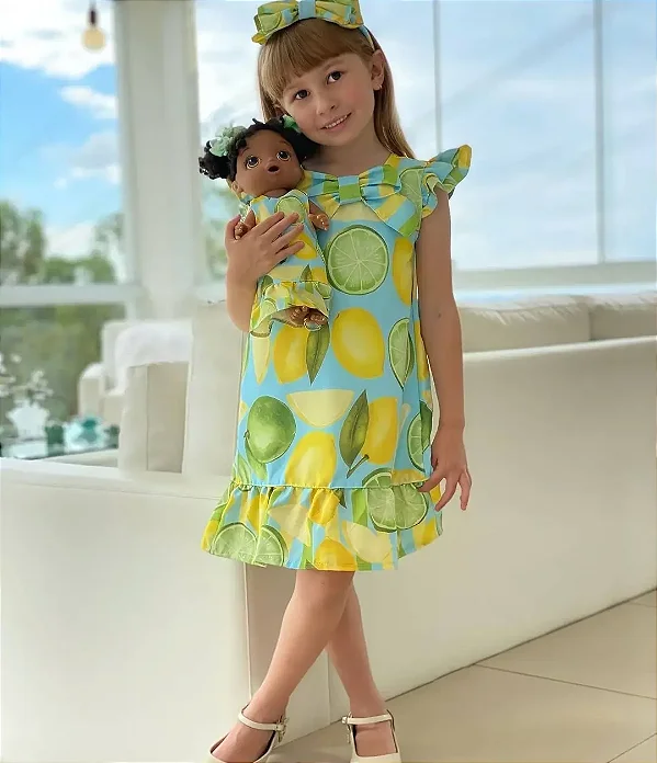 Vestido limãozito