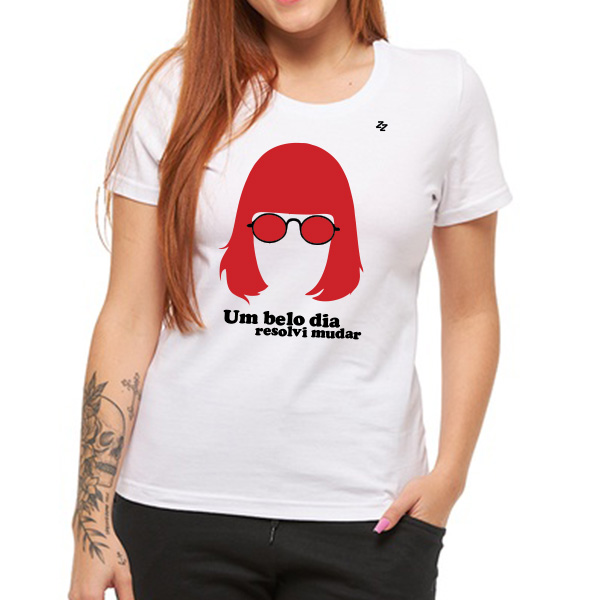 CAMISETA RITA LEE - UM BELO DIA RESOLVI MUDAR