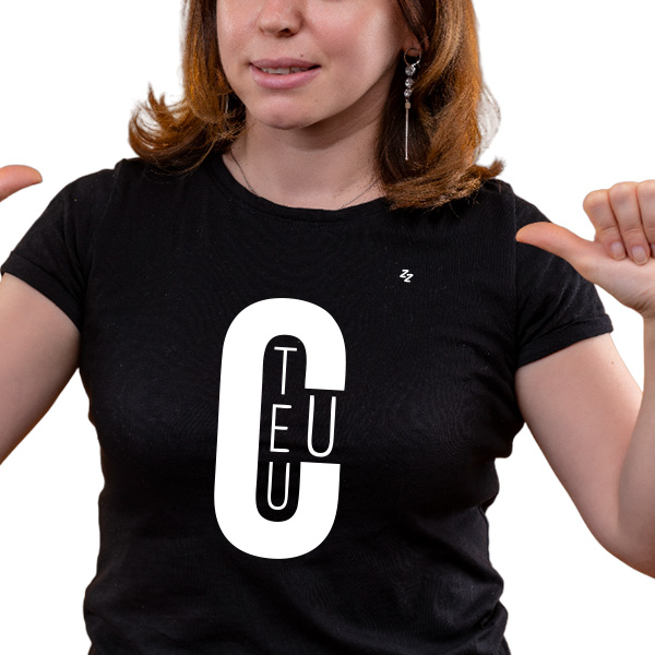 CAMISETA TEU CÉU OU TE C#