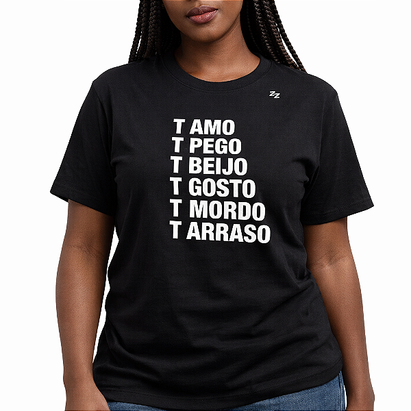 CAMISETA TE AMO, TE PEGO, TE MORDO