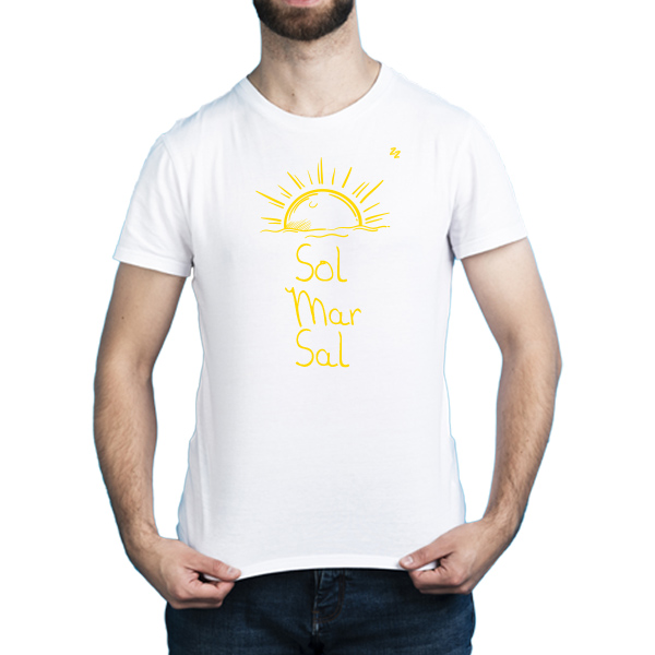 CAMISETA SOL, MAR E SAL