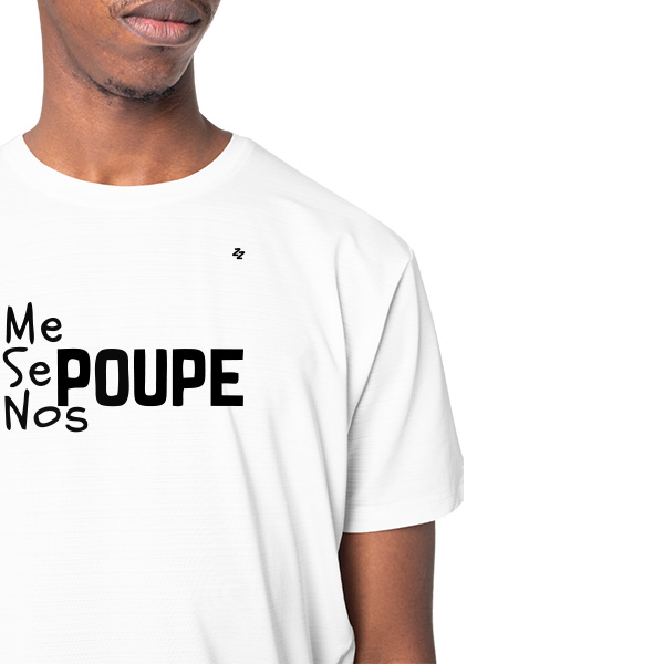 CAMISETA ME POUPE, SE POUPE, NOS POUPE